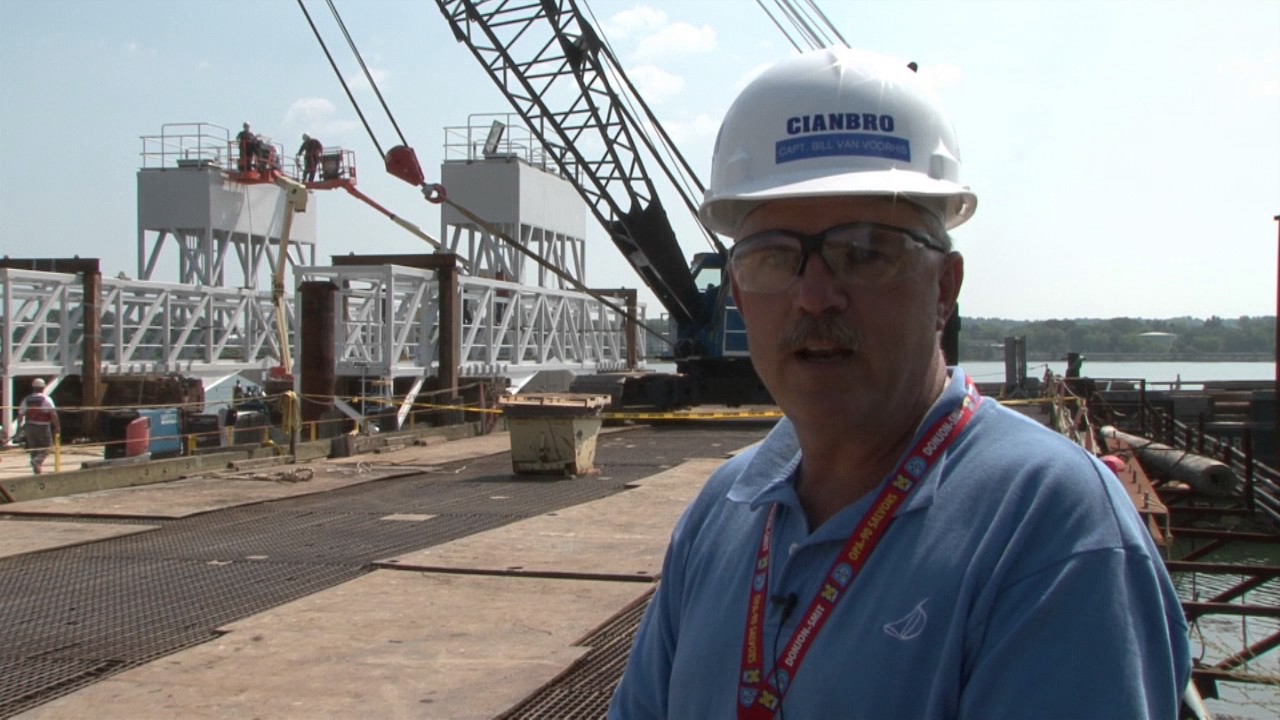 Cianbro-Built Trusses Reach Their Destination