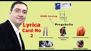 Lyrica (pregabalin) - ليريكا لالتهاب الاعصاب - Drug card