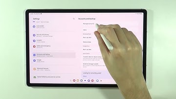 Samsung Galaxy Tab S10+/S10 Ultra: How to Remove Google Account (Sign Out of Google Account)