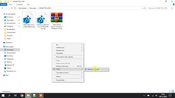 Agregar seleccionar al menu contextual de Windows