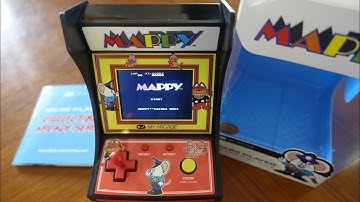 Mappy by My Arcade Mini Arcade Toy Review