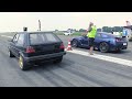 735HP VW Golf 2 R32 Turbo 4Motion vs Nissan GTR R35