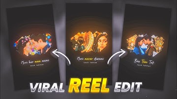 New Viral Instagram reels Lyrics Video editing in Alight Motion | Alight Motion Video Editing
