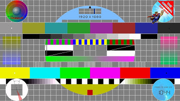 Test pattern & monitor calibration chart