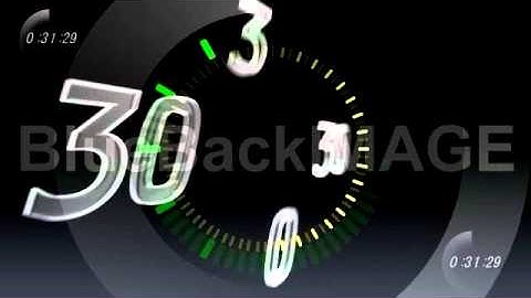 Stock Footage : countdown counter minutes timer opening 120 B1b1
