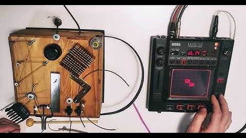 DIY Ambient box / Noise box test & Kaosspad 3 - Shpira: Sound Experiments 4