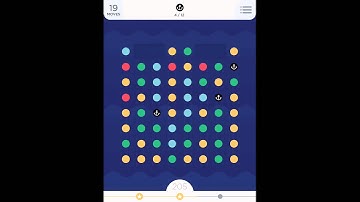 TwoDots: Level 34 (No Power-ups) Walkthrough (Two Dots)