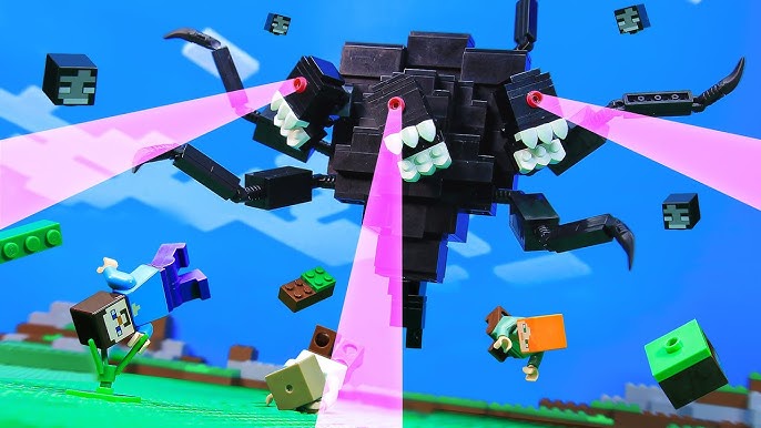 Lego Minecraft - Wither Storm #witherstorm #lego #brickmine #legoanima