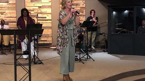 Andrea Sanders at crossroads Church of Greeneville...
