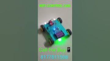 Wifi Control Car #wificar #wifi #wificontrolcar #esp8266 #l298n