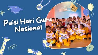 puisi hari guru untuk anak sd dan tk