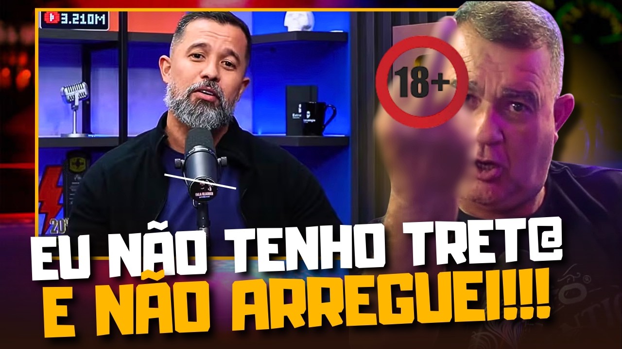 SGT CASTRO RESPONDE GLAUBER AO VIVO e o CLIMA FICA PESADO!