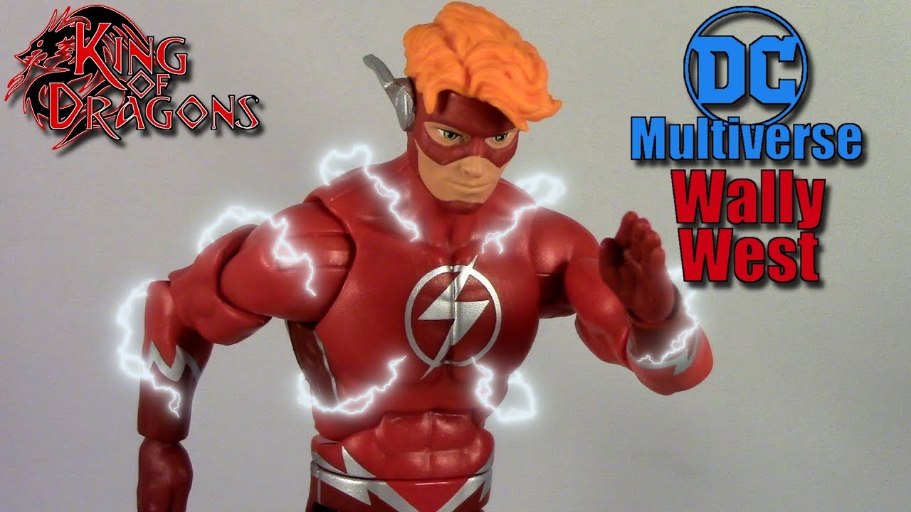 dc multiverse wally west figure