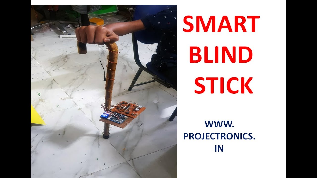 Smart blind stick project I An inspire Award winning School project ...