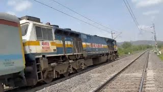 KJM WDP-4D with 16587 Yesvantpur - Bikaner Express | Indian Railways