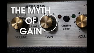 The myth of 'gain'... and it's relation to 'clipping'