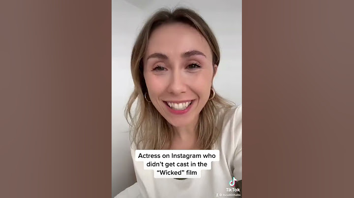 Actress On Instagram Who Didn’t Get Cast In “Wicked”