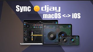 djay Pro 5.0 syncing data between your Mac computer and iPhone/iPad and tips on connecting dj-gear
