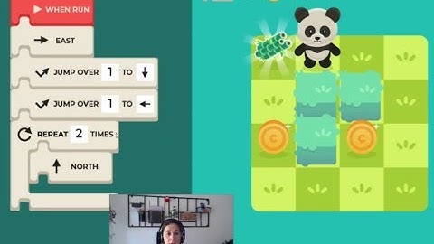 Juego para Aprender a Programar Online: Programar al Panda para niños