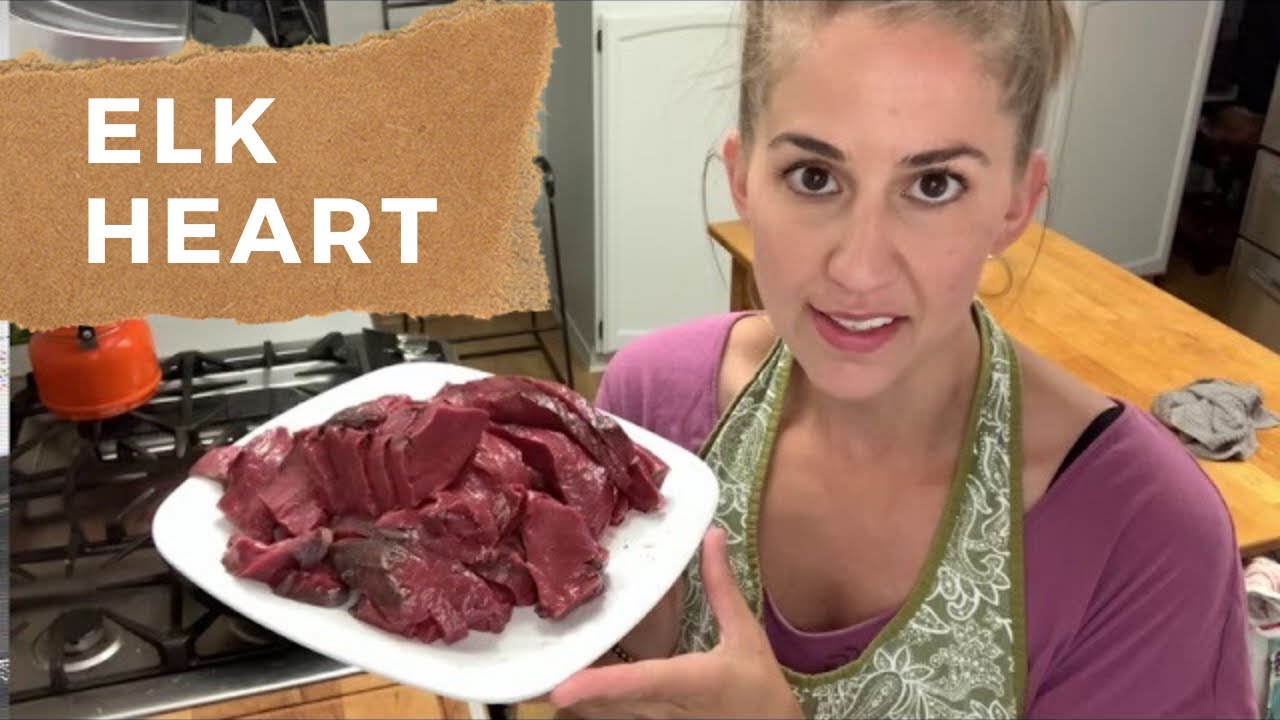 THE BEST ELK HEART MEAT RECIPE | GAME RECIPES | ORGAN CUISINE |THE