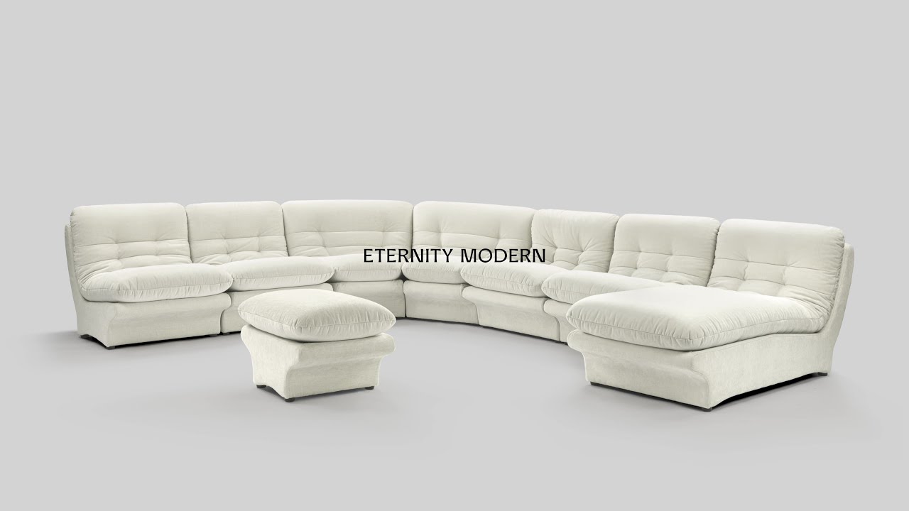 Lexington Modern Waverunner Modular Sectional Sofa Baci Living Room