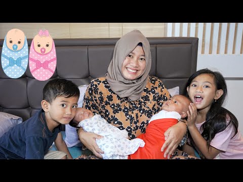 MAMAH HAMIL MELAHIRKAN BAYI KEMBAR 👶 Drama Salsa Punya adik bayi | Salsa and family