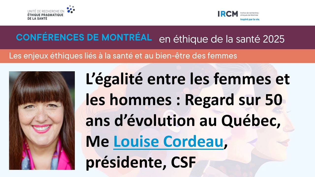 L’égalité entre les femmes et les hommes : Regard sur 50 ans d’évolution au Québec