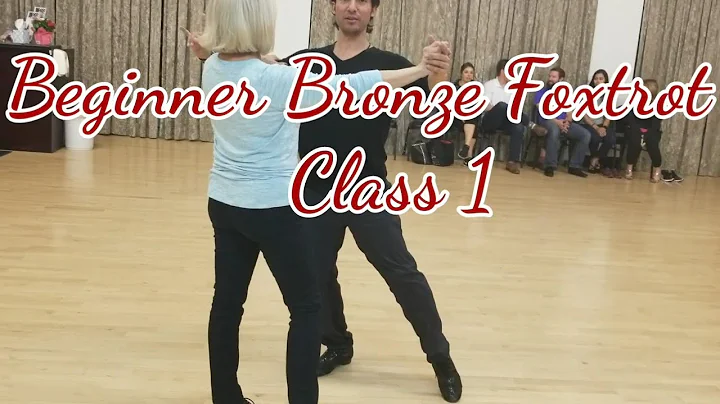 Beginner Bronze American Smooth Foxtrot: Basic step, grapevine, and box