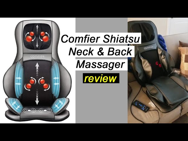 Comfier Shiatsu Neck & Back Massager review
