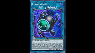 Yugioh Vrains Ai And His Friends As A Card 