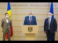 Briefing de presă Alexandru Slusari, Chiril Moțpan și Dinu Plîngău - 16 decembrie 2020