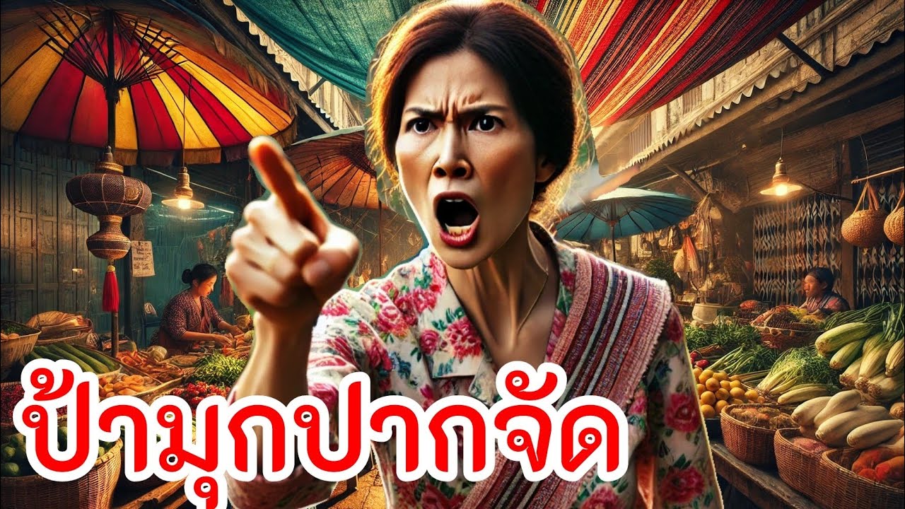 ป้ามุกปากจัด | ปากแบบนี้ไงลูกค้าถึงหนีหมด