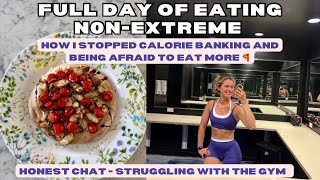 Realistic FDOE chatting about gym culture calorie banking overcoming fear of eating more