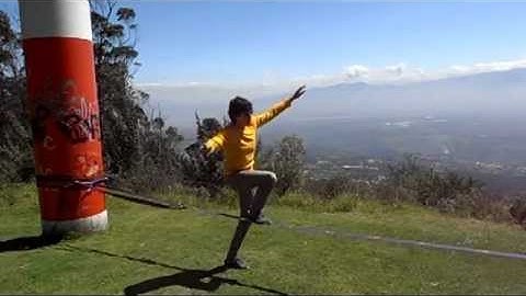 How to Slackline for Beginners: Warming up on the Line - Absolute Slacklines