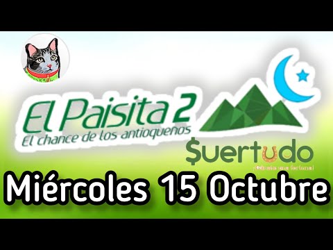 Resultado EL PAISITA 2 Miercoles 15 de Octubre de 2025