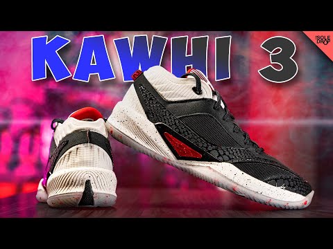 Kawhi Leonard Signature Shoe! New Balance Kawhi 3 First Impressions!