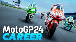 MotoGP 24 CAREER MODE! Moto3 ➡️ Moto2 ➡️ MotoGP?