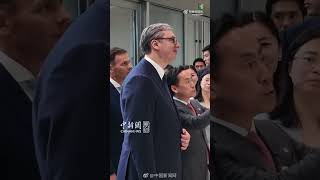 Serbian President Vucic visits Xiaomi plant in Beijing