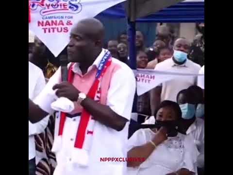 ????Tema East MP Titus Glover performs Shatta Wale’s song “obordobidi”