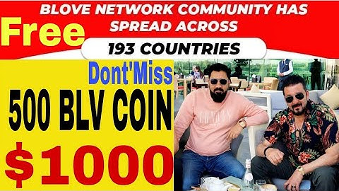B-Love Network Sign Up Kaise Kare !Bloved Network Free Mining Project!Free500 BLV Token $1000 !