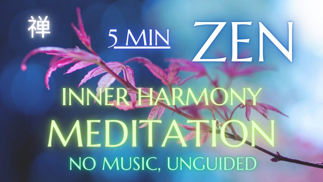 🌌5-Min Zen: Inner Harmony Sessions - Connecting with Cosmic Serenity (Unguided, No Music) 