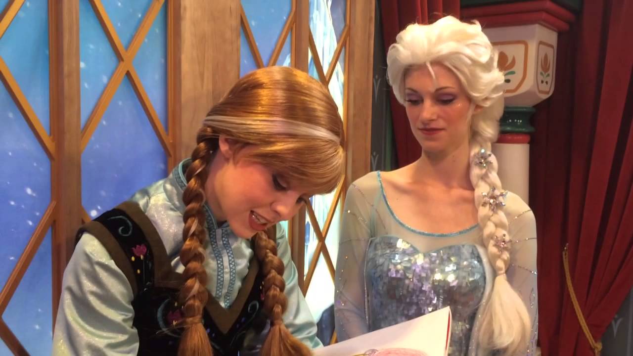 Meeting Anna and Elsa