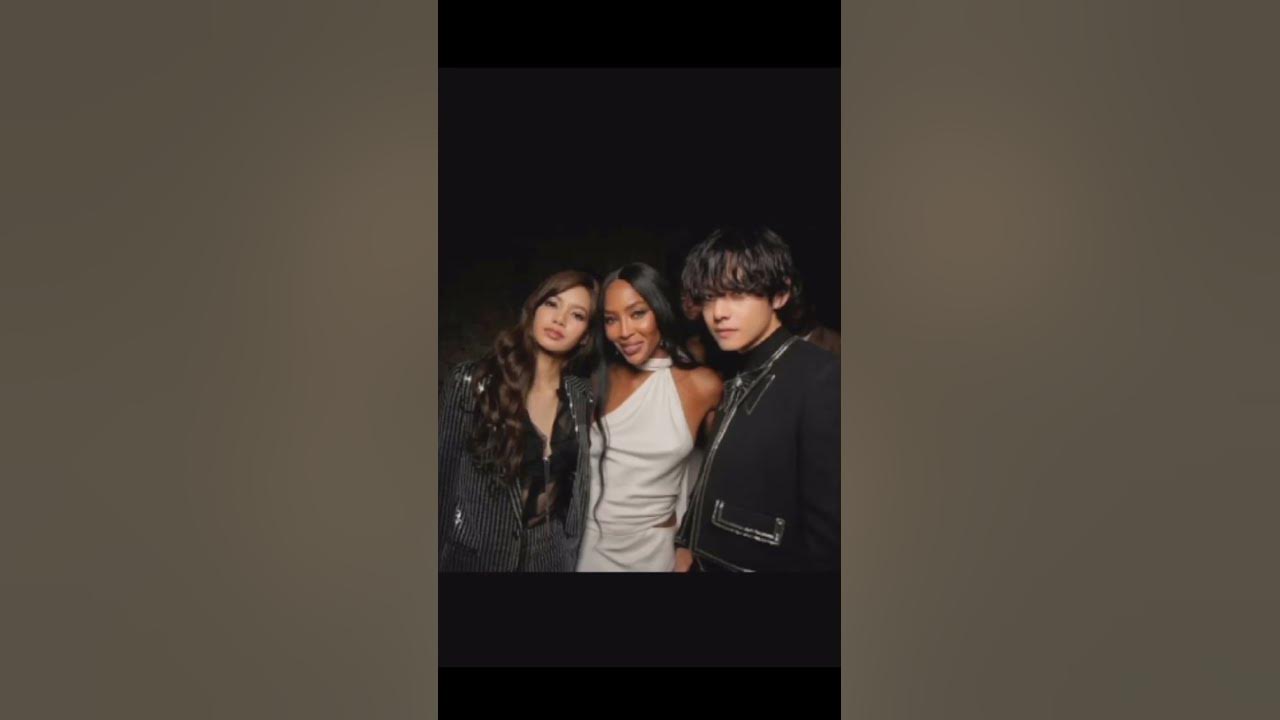 Kim Taehyung and Lalisa are at Naomi Campbell's Birthday party ✨✨💜😎...!