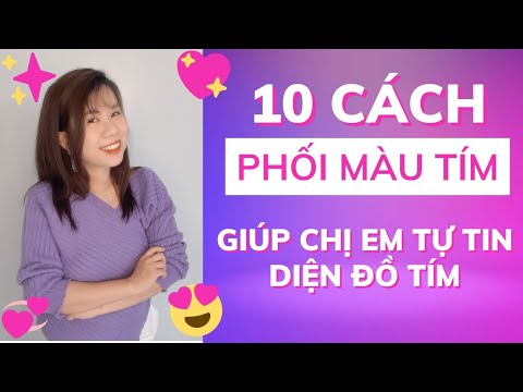 Video: Màu tím hoa cà hợp với màu gì?