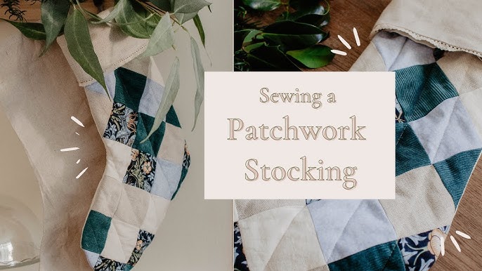 How to make Quilt as you Go Stockings by June Tailor