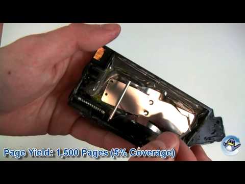 Inside HP 951XL Yellow Ink Cartridge (CN048AE)