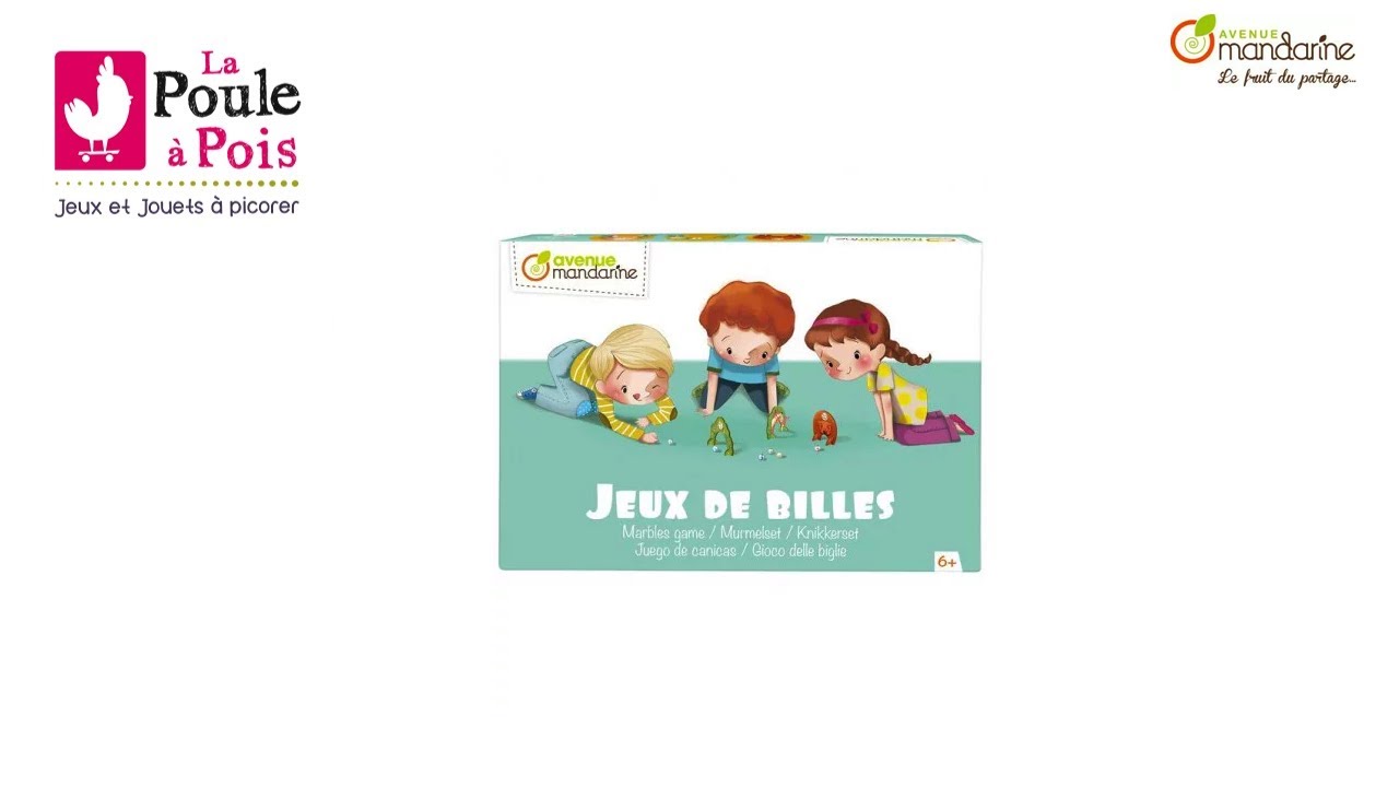 Coffret Billes - Jeux de récré