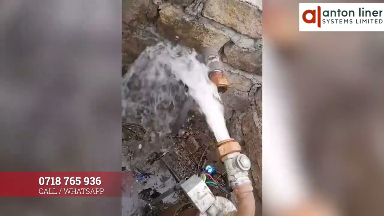 Borehole servicing at komarock
