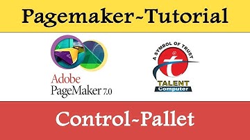 Adobe Pagemaker-Control pallet#6