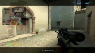 CS Source: RUFF- 3kill awp clutch!